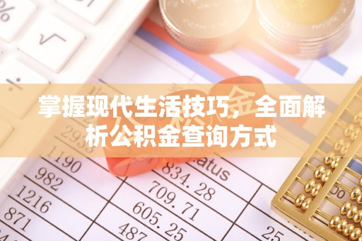 沙湾掌握现代生活技巧，全面解析公积金查询方式