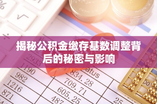 沙湾揭秘公积金缴存基数调整背后的秘密与影响