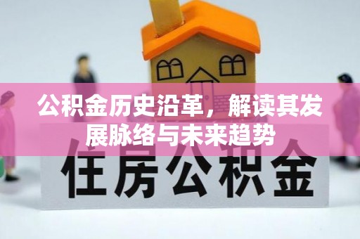 沙湾公积金历史沿革，解读其发展脉络与未来趋势