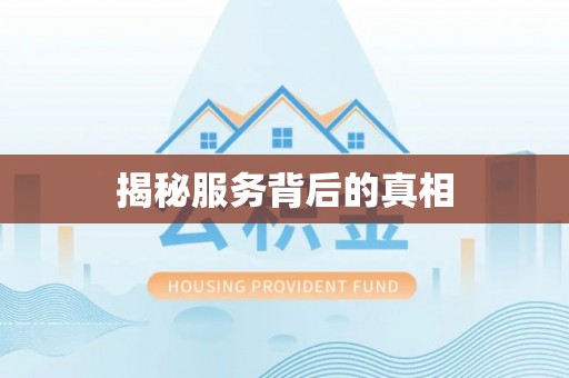 沙湾揭秘服务背后的真相