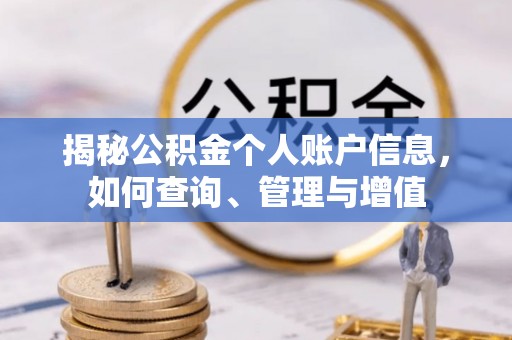 沙湾揭秘公积金个人账户信息，如何查询、管理与增值