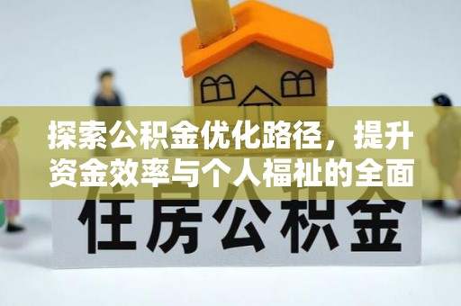 沙湾探索公积金优化路径，提升资金效率与个人福祉的全面解析