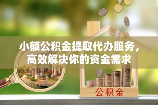 沙湾小额公积金提取代办服务，高效解决你的资金需求