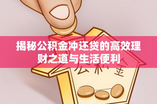 沙湾揭秘公积金冲还贷的高效理财之道与生活便利