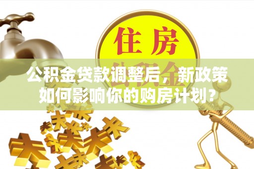 沙湾公积金贷款调整后，新政策如何影响你的购房计划？