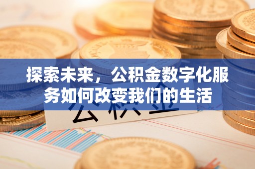 沙湾探索未来，公积金数字化服务如何改变我们的生活