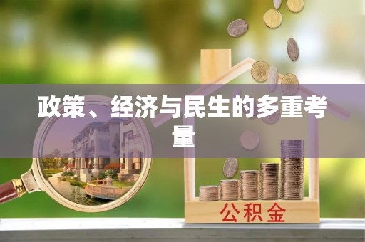 沙湾政策、经济与民生的多重考量