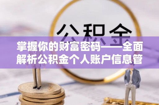 沙湾掌握你的财富密码——全面解析公积金个人账户信息管理与优化