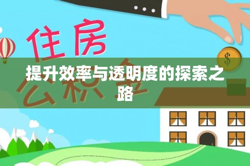 沙湾提升效率与透明度的探索之路