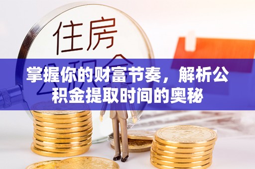 沙湾掌握你的财富节奏，解析公积金提取时间的奥秘