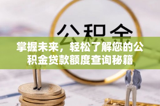 沙湾掌握未来，轻松了解您的公积金贷款额度查询秘籍