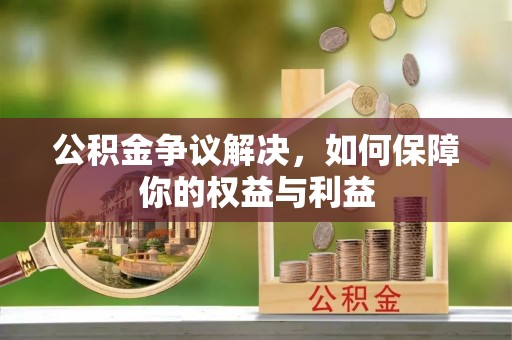 沙湾公积金争议解决，如何保障你的权益与利益