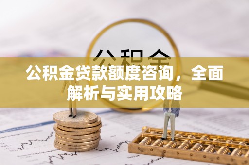 沙湾公积金贷款额度咨询，全面解析与实用攻略