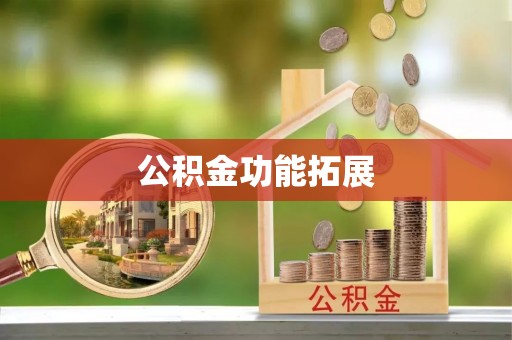沙湾公积金功能拓展