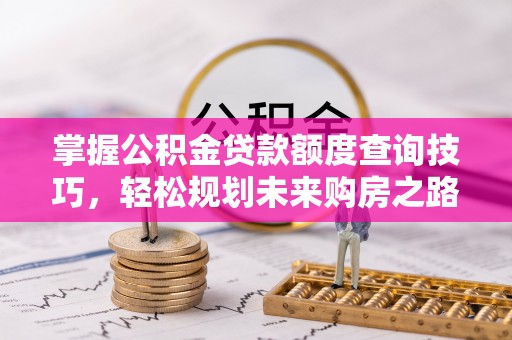 沙湾掌握公积金贷款额度查询技巧，轻松规划未来购房之路