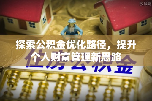 沙湾探索公积金优化路径，提升个人财富管理新思路