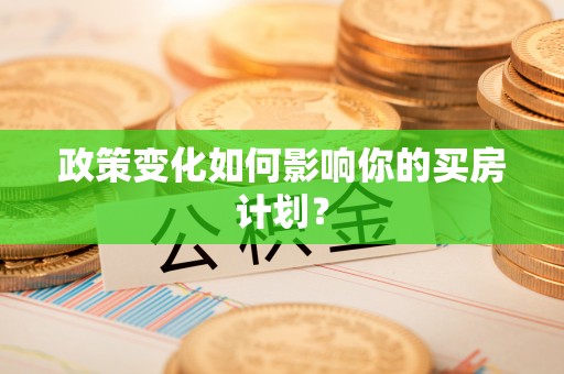 沙湾政策变化如何影响你的买房计划？
