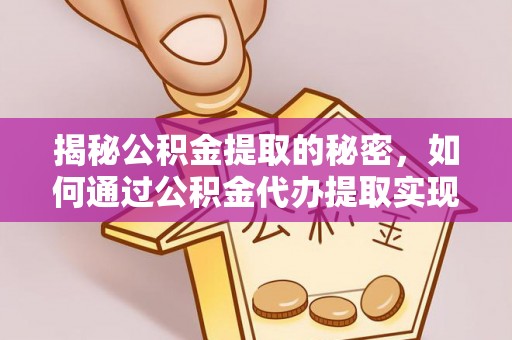 沙湾揭秘公积金提取的秘密，如何通过公积金代办提取实现财务自由