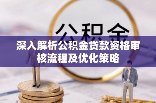 沙湾深入解析公积金贷款资格审核流程及优化策略