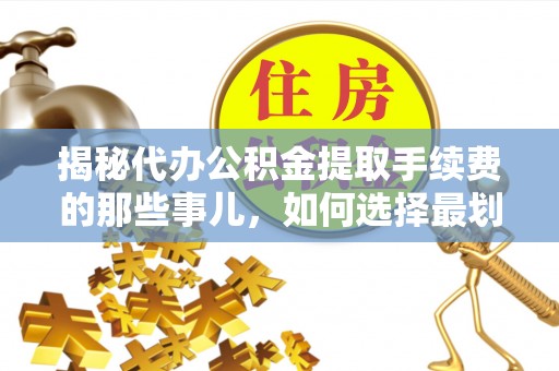 沙湾揭秘代办公积金提取手续费的那些事儿，如何选择最划算的服务？