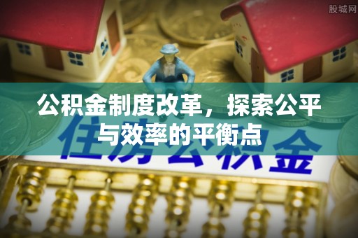 沙湾公积金制度改革，探索公平与效率的平衡点
