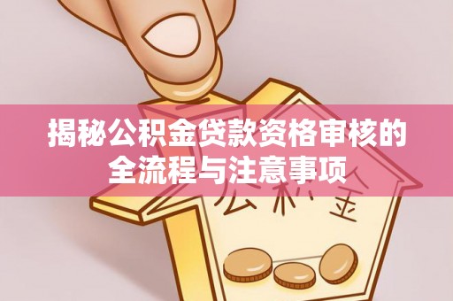 沙湾揭秘公积金贷款资格审核的全流程与注意事项