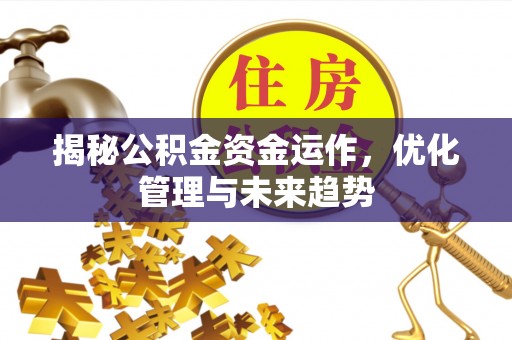 沙湾揭秘公积金资金运作，优化管理与未来趋势