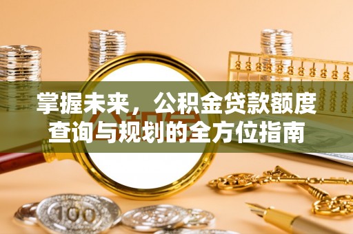 沙湾掌握未来，公积金贷款额度查询与规划的全方位指南