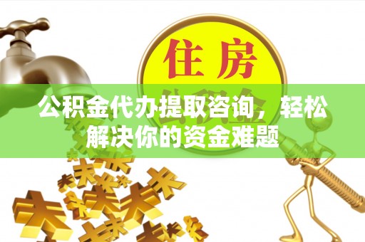 沙湾公积金代办提取咨询，轻松解决你的资金难题