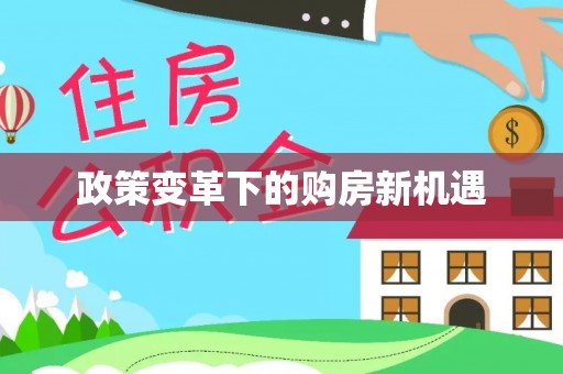 沙湾政策变革下的购房新机遇