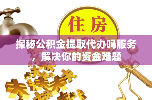 沙湾探秘公积金提取代办吗服务，解决你的资金难题