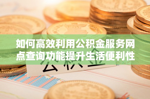 沙湾如何高效利用公积金服务网点查询功能提升生活便利性