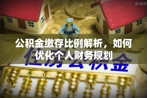 沙湾公积金缴存比例解析，如何优化个人财务规划