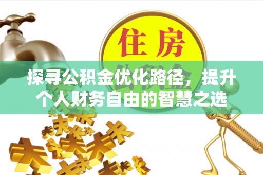 沙湾探寻公积金优化路径，提升个人财务自由的智慧之选