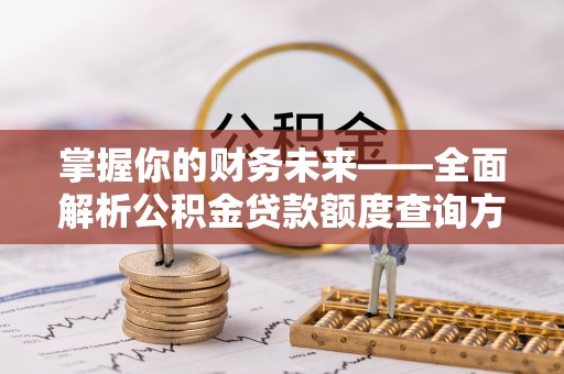 沙湾掌握你的财务未来——全面解析公积金贷款额度查询方法