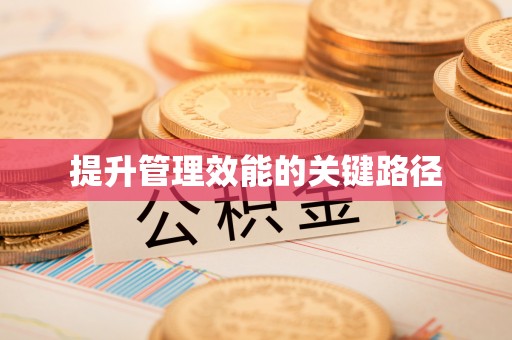 沙湾提升管理效能的关键路径