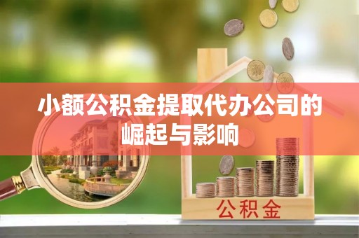 沙湾小额公积金提取代办公司的崛起与影响