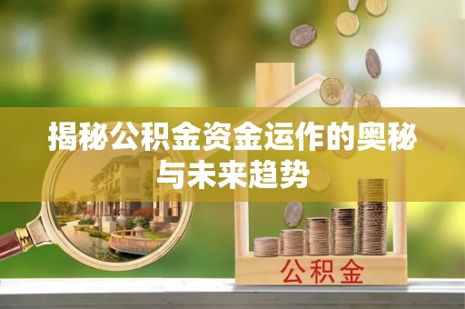 沙湾揭秘公积金资金运作的奥秘与未来趋势