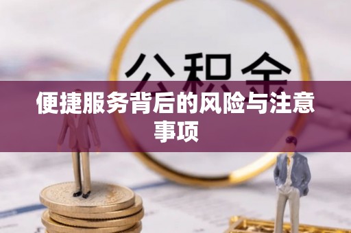 沙湾便捷服务背后的风险与注意事项