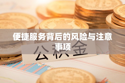 沙湾便捷服务背后的风险与注意事项